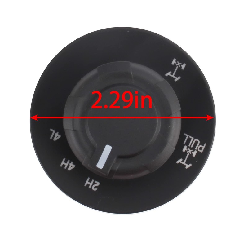 AUTOKAY AL3Z-14B166-BA E-Locker Override Control Switch Knob for Ford F150