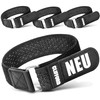 CLIFFORD Elastic Velcro Bands, Pack of 4, 30 mm, Multifunctional