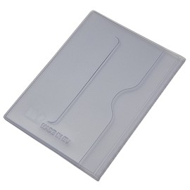 Practical ID Card Holder 4 Compartments MJ-Design Germany in Various Trendy Colours Made in EU, transparent, [PO] Minimalist