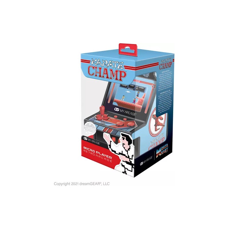 My Arcade DGUNL-3204 Karate Champ Micro Player Retro Arcade Machine