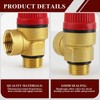 1/2" 7 Bar Pressure Relief Valve, Boiler Safety Pressure Relief
