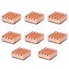 8PCS Pure Copper RAM Heat Sink Cooling Fin Heatsink for