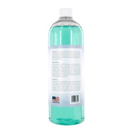 JEGO Ultrasonic Jewelry Cleaner Solution - Jewelry Cleaning Concentrate - Ideal for Non-Porous Jewelry - Biodegradable & Effective Formula - Non-Toxic - 32 Oz Bottle