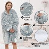 Fiosnow Glow in the Dark Star Blanket Hoodies for Women
