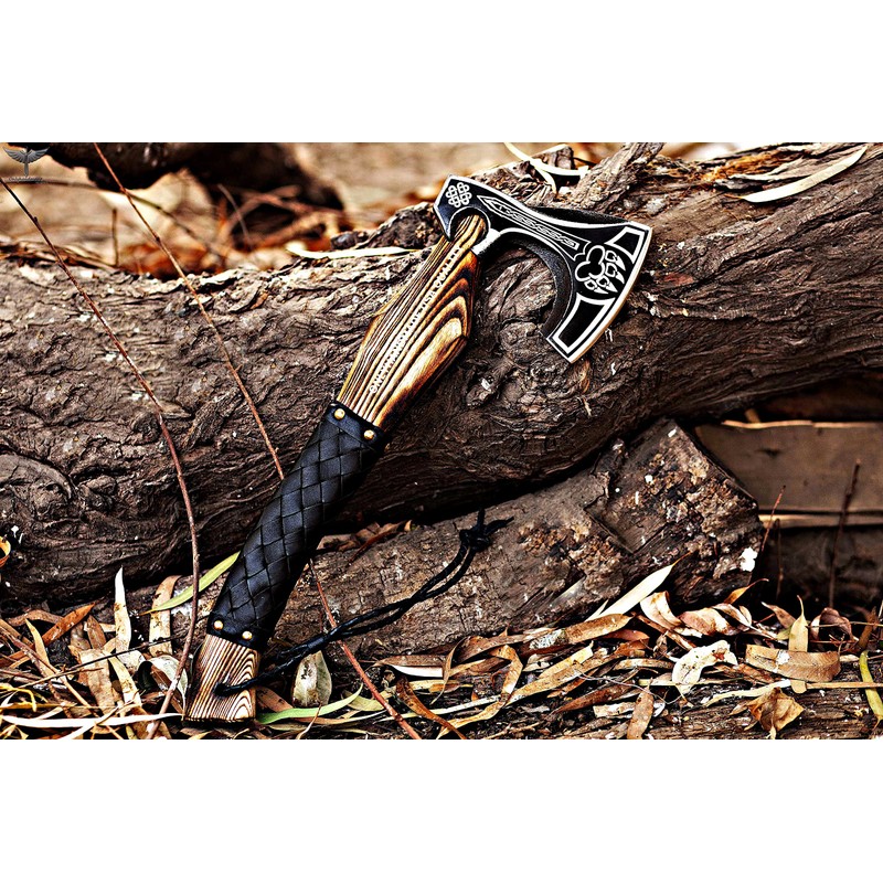 ONLYHANDMADE USA QUALITY Custom Gift Forged Carbon Steel Viking Axe