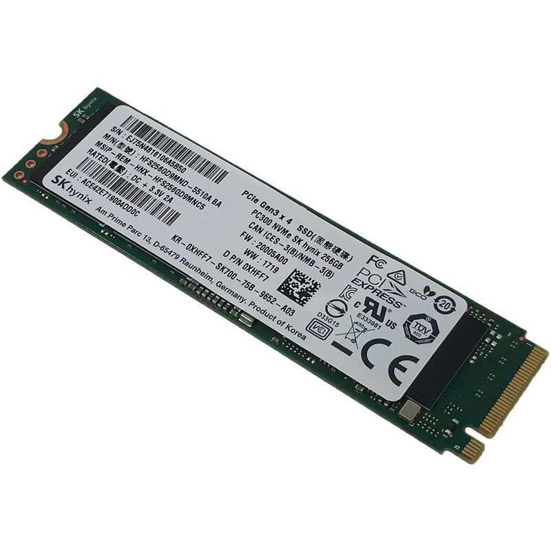 SK Hynix 256GB M.2 SSD (Solid State Drive) NVMe PCIe