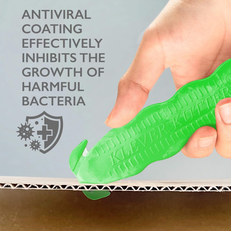 Klever Kutter Kleen - Antimicrobial, Unique Double Hook Design -