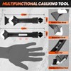 Saker Silicone Caulking Tools-3 in 1 Sealant Finishing Tool Grout
