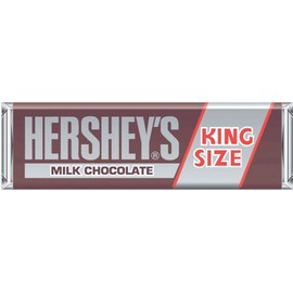 Hershey's King Size Milk Chocolate Candy Bar 2.6 oz. - Total Qty: 18
