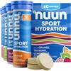 Nuun Sport Electrolyte Tablets with Magnesium, Calcium, Potassium, Chloride &