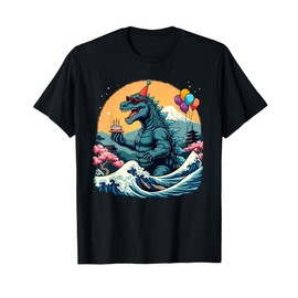 Kaiju Birthday Japan Monster Movie Bday Party Decorations T-Shirt