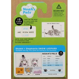 Noah's Pals "Shawn & Stephanie" Snow Leopard 1:24 NIB