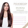 Lacerhair Tape in Human Hair Extensions Ash Blonde Highlights #60A