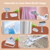 ScrubWiz Steam Mop with Detachable Handheld Steam Cleaner, 10-in-1 Multi