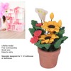 1:12 Miniature Dollhouse Plants Hand Crafted High Simulation Mini Potted