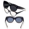 Face Shadow Polarised Over Sunglasses for Women Over Normal Glasses,