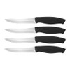 Farberware Precise Slice Steak Knife Set, 4-Piece, Black