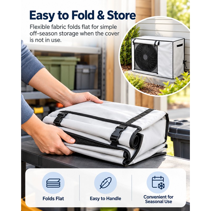 Outdoor Air Conditioner Cover for AC Unit Storage – Waterproof