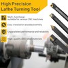 Indexable Lathe Turning Tool 21Pcs Kit 5/8'' 16mm Shank 7