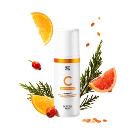 Hot Vita Vitamin C Body Oil – Hydrating & Firming Body Oil – Natural Blend with Rosehip & Cypress Oils – Evens Tone, Reduces Cellulite, Boosts Radiance & Supports Collagen