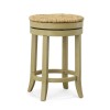 Carolina Living Irving 24" Swivel Rush Seat Counter Stool -