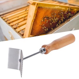 Leapiture Beekeeping Shovel Beehive Frame Shovel Stainless Steel Beehive Shovel Beekeeper Supplies Beekeeping Equipment for Home Farm Honey Production