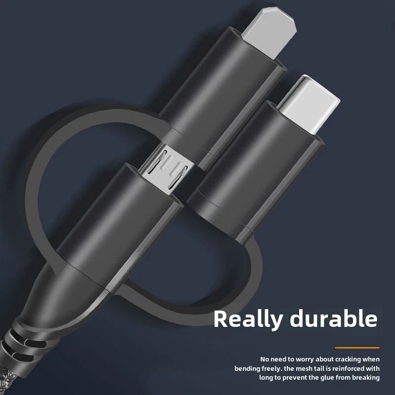 Universal 5 in 1 Fast USB Charging Cable Universal Multi