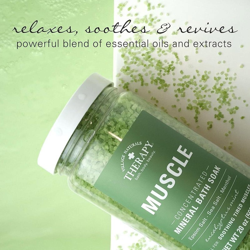 Village Natural Therapy 빌리지 내추럴 테라피, 근육 농축 미네랄 목욕
