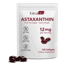 Nenmaokenu Astaxanthin 12 Mg  120 Softgels                                                                                                            