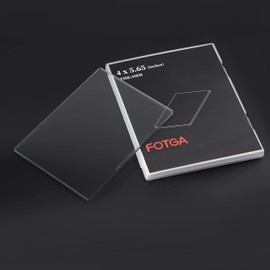 FOTGA - Filtro de difusión negra de 4 x 5.65 pulgadas, filtro cuadrado de efecto cinematográfico de niebla, ultra delgado, de alta definición, compatible con bandejas de filtro de caja mate de 4 x