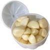 Garlic Shaped Storage Container For Fridge Organisation Minimal Space Consumption