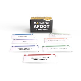 AFOQT Study Cards 2025-2026: AFOQT Test Prep and Practice Test Questions for the Air Force Officer Qualifying Test [Full Color Cards]