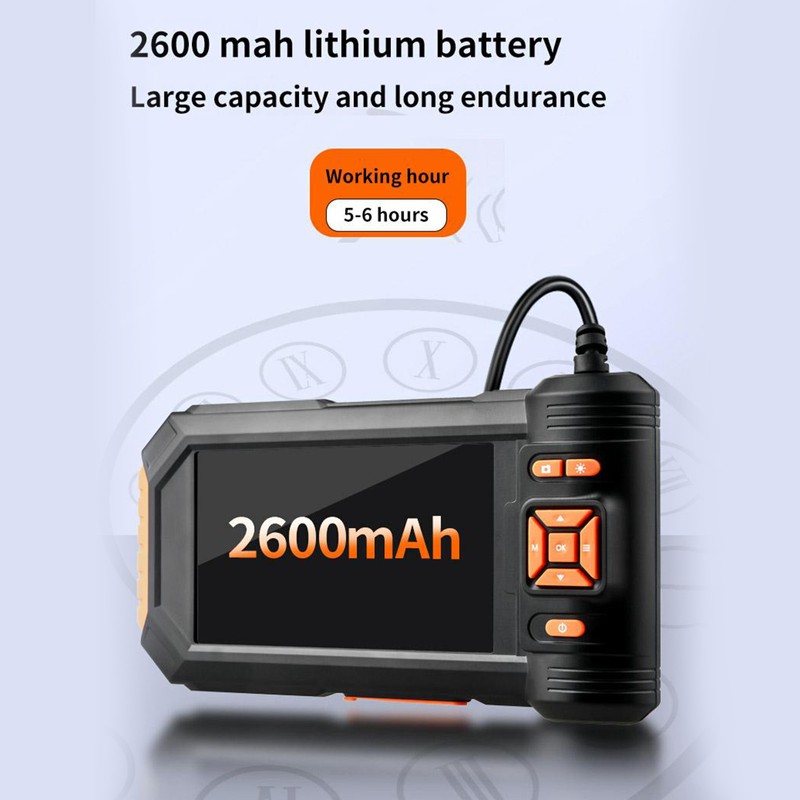 Endoscope Camera with Light, HD 1080P Borescope with 5'' LCD