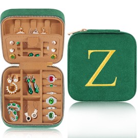 JSTUMB Daughter Gifts From Mom Green Jewelry Organizer Daughter Gift Ideas Daughter Gifts From Mom Travel Essentials For Women Daughter Birthday Gift Idea Christmas Gift Graduation Gift For Her