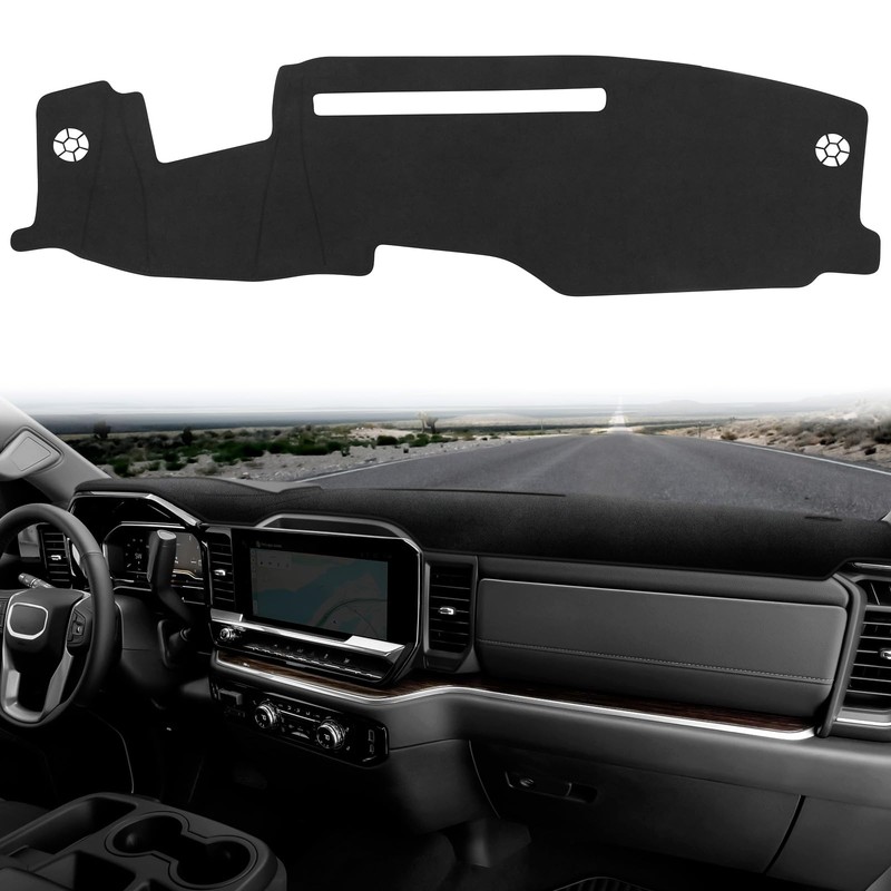 Dash Cover for 2022-2024 2025 2026 Chevy Silverado/GMC Sierra 1500