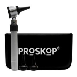 PROSKOP® - Ear Examination Otoscope, Ear Torch 3X Magnification, Diagnostic Ear Scope with LED Illumination Light, Ear Wax, Ear Canal, Ear Health Tool, Premium Quality