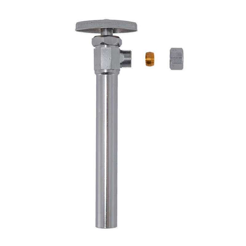 Eastman Multi-Turn Angle Stop Valve with Extension, 1/2 Inch Sweat