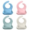 BABEEBOP Silicone Bib for Babies and Toddlers | Lightweight Waterproof