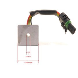 The ROP Shop Voltage Regulator Rectifier for Sea-Doo 720 GS GSI GTI GTI LE GTS Jet Ski PWC