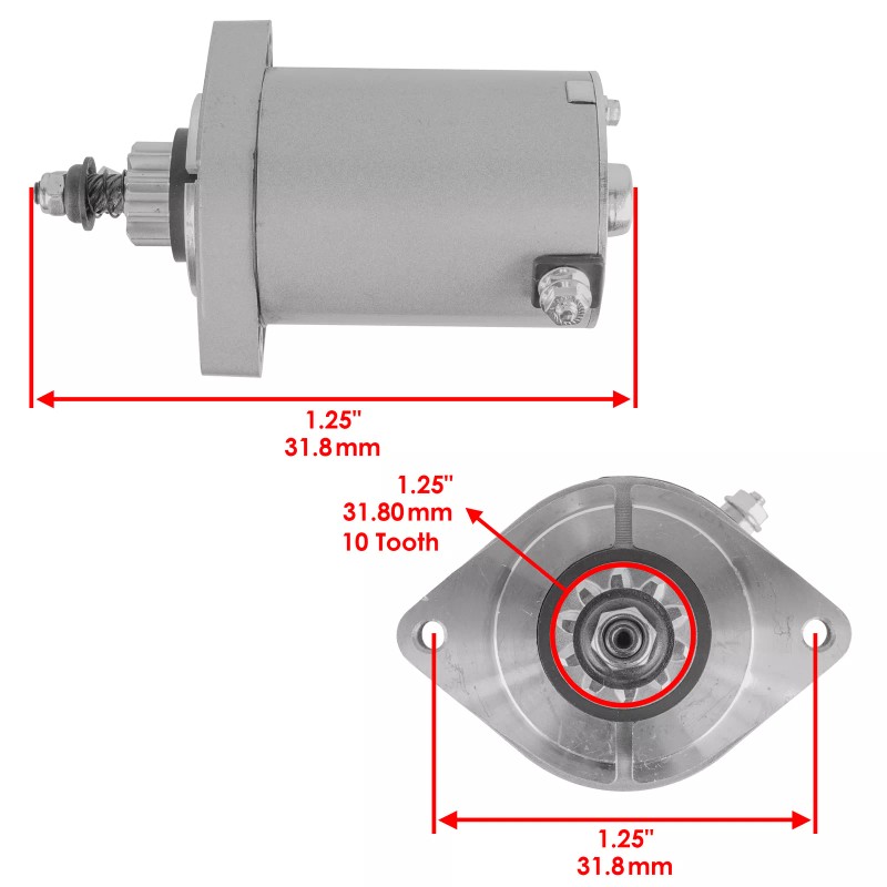 Kawasaki 12V Starter for Kawasaki FS691V FS651V FS600V / 21.5-24Hp