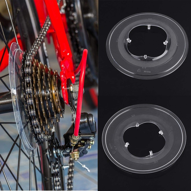 Demeras 1PC Bicycle Flywheel Support Transparent Disc Brake Cassette Freehub