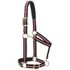 Weaver Leather Padded Adjustable Chin and Throat Snap Halter, Red,