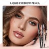 2 in 1 Waterproof Microblading Eyebrow Pen - Double Ended