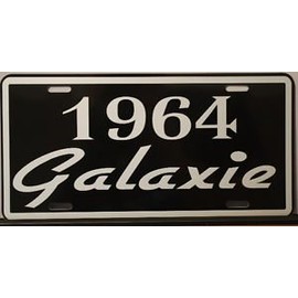 1964 64 Galaxie Metal License Plate Tag 6x12 Fits Ford Hot Rod Rat Rod Muscle Car Police Custom Classic Museum Collection Garage Bar Man Cave Novelty Wall Art Sign Gift