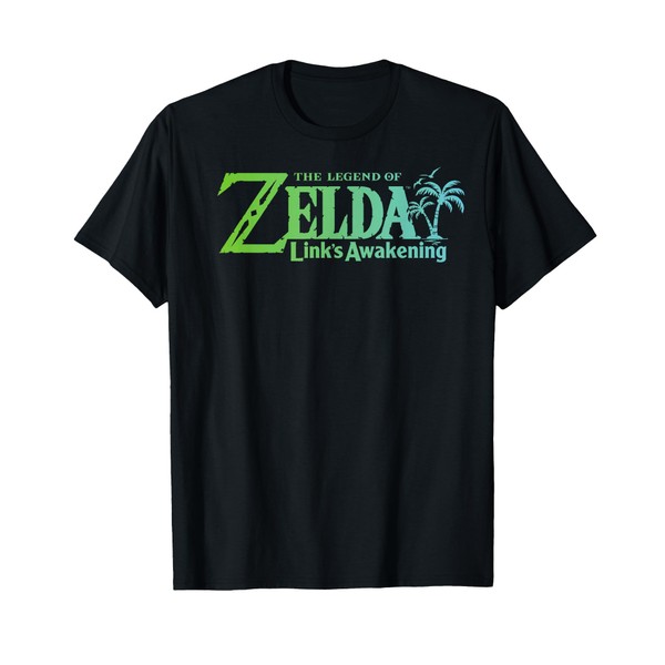 The Legend of Zelda: Link's Awakening Palm Tree Logo T-Shirt
