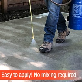 Tenon Salt Barrier WB - Natural Look, Protect Surfaces from Salt and Ice Damage, Repels Water, Great for Concrete, Masonry, Pavers, Driveways, Patios, & More, Ready-to-Use (1 Gallon, 1)