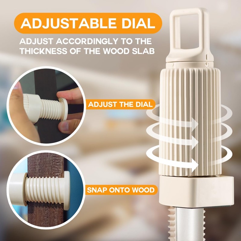MOJOCO Portable Clothes Dryer Hanger - Adjustable Clothes Dryer Hanging