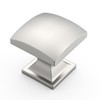 Amerdeco 10 Pack 1-1/3 Inch Brushed Satin Nickel Cabinet Knobs