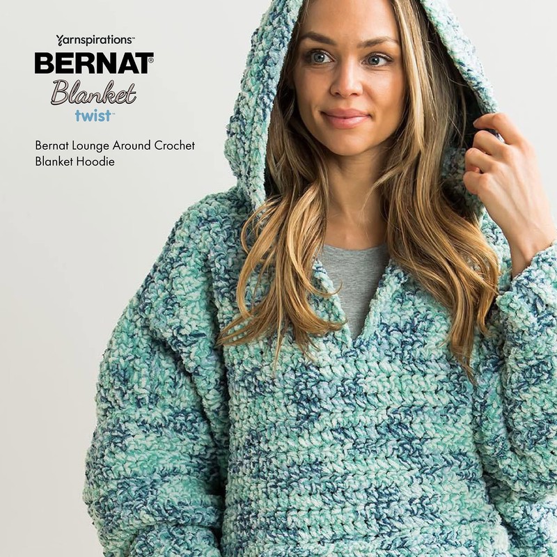 Bernat Blanket Twist Lilac Grove Yarn - 2 Pack of