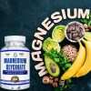 Magnesium Glycinate Hitech Glycinato Magnesio 120 Caps